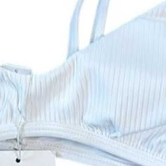 Andie Swim The Valencia Rib Top White Size Small - Picture 10 of 11